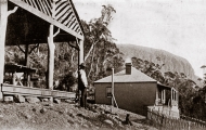 The cottage and shelter shed
