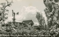 St. Patrick's Church viewed from The Homestead, Ridgeway